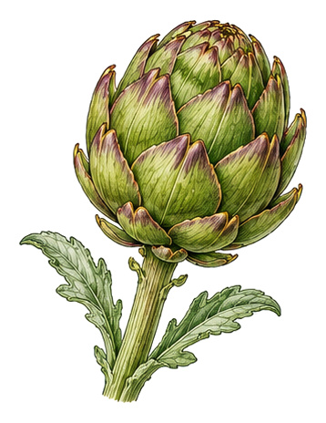 Cynara scolymus (Cynara scolymus): plant portrait - Vegetables, Aster family, Harvest June - October