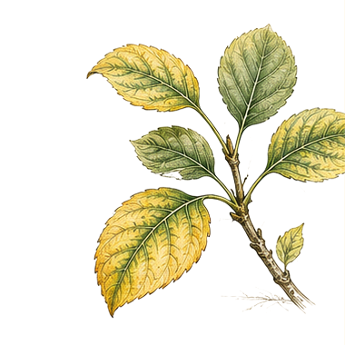 Nutrient deficiencies: plant health image for diagnosis and organic prevention