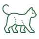 Katze Icon für Tiersicherheitsbewertung