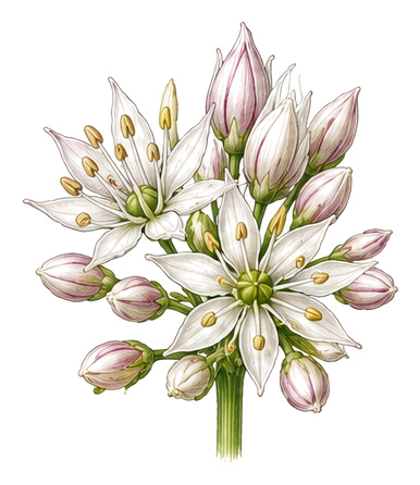Knoblauch (Allium sativum): Pflanzenportrait - Zwiebelgewächse, Amaryllisgewächse, Ernten Juni - August
