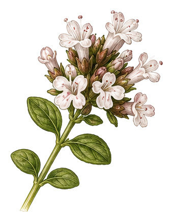 marjoram (Origanum majorana): plant portrait - Herbs, Mint family, Harvest June - September
