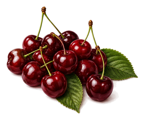 Sauerkirsche (Prunus cerasus): Ganze Pflanze für Pflanzenportrait - Obst, Rosengewächse, Sonnig bis halbschattig