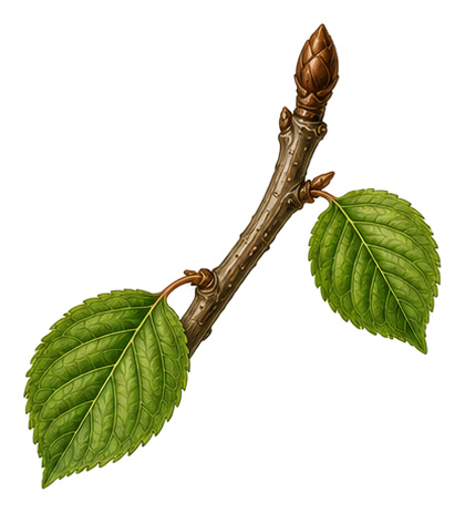 sweet cherry (Prunus avium): Sukirsche for plant portrait - Stone fruit, Rose family, Harvest June - August
